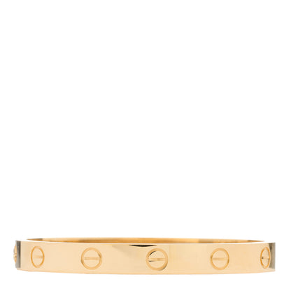 Cartier 18K Yellow Gold LOVE Bracelet 15 1 of 7