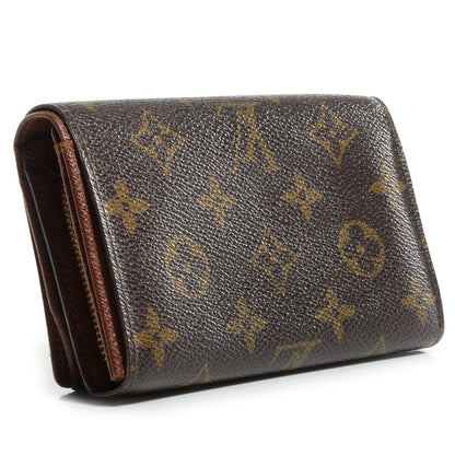 Louis Vuitton Monogram Porte-Monnaie Tresor Wallet 3 of 7