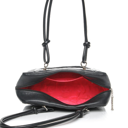 Chanel Calfskin Quilted Large Cambon Bowler Black 5 of 8
