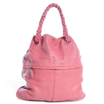 Bottega Veneta Nappa Intrecciato Leather Julie Rose Pink 1 of 8