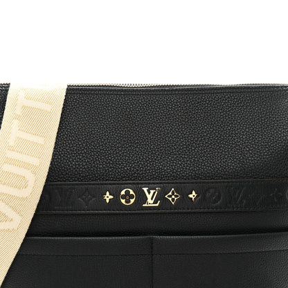 Louis Vuitton Calfskin Cruiser GM Black 8 of 10