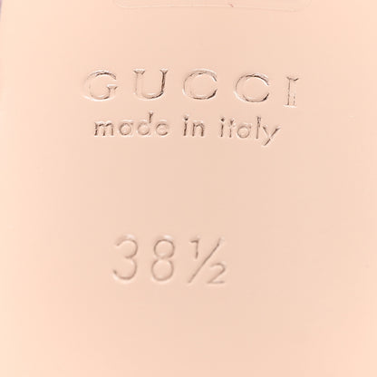 Gucci New Canvas Crystal GG Monogram Horsebit Slingback Pumps 38.5 Rossa Ancora 7 of 10