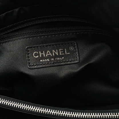 Chanel Lambskin Quilted Small Coco Loop Tote Black 6 of 10