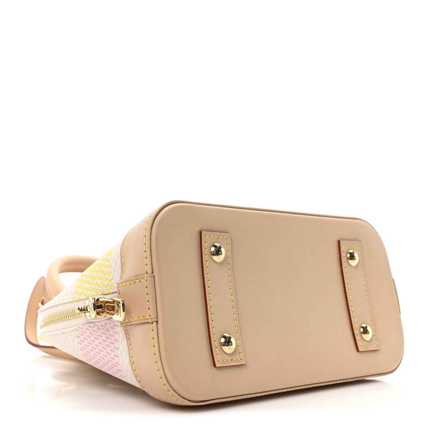 Louis Vuitton Damierlicious Alma BB Rose Peach 4 of 9