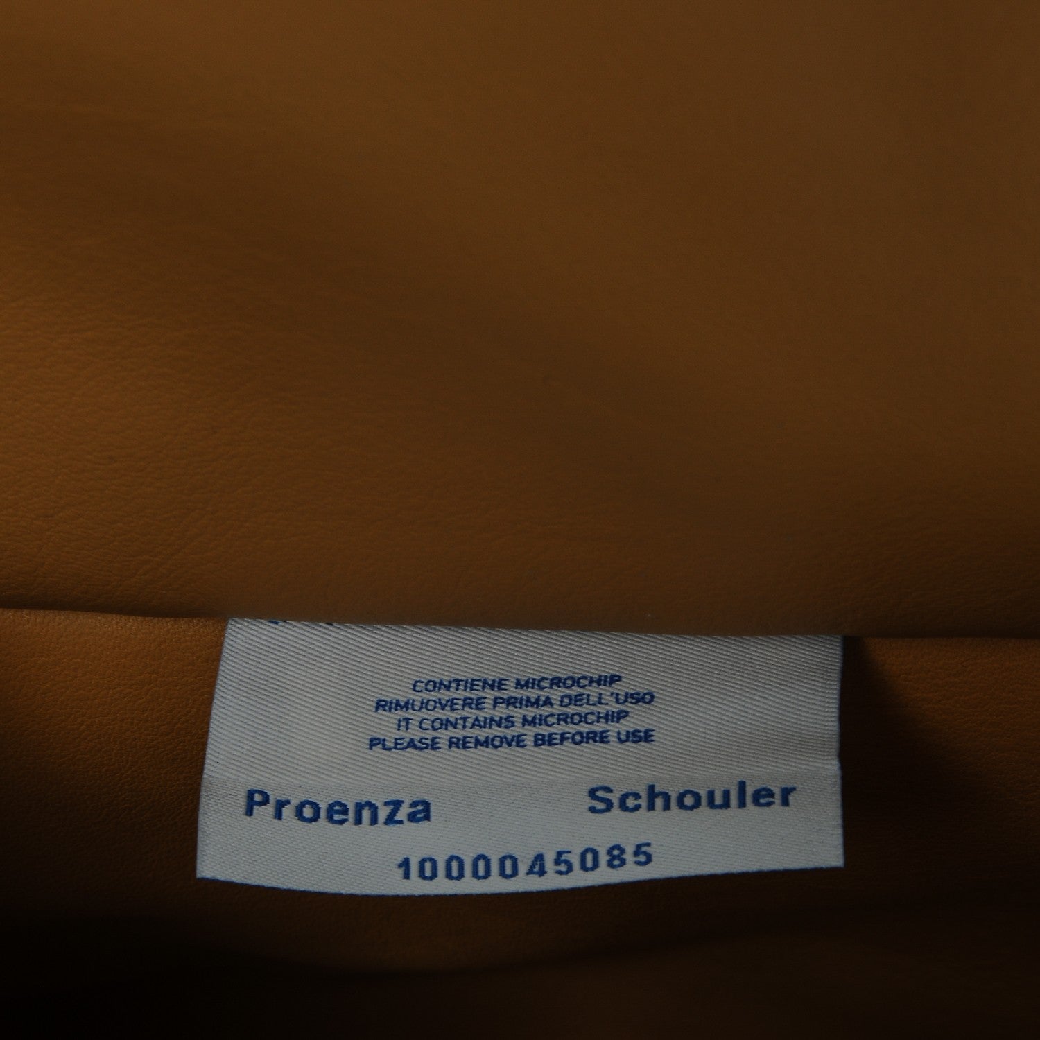 Proenza Schouler Calfskin Double Sided PS Courier Bag Blue Honey 7 of 8