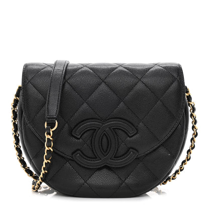 Chanel Caviar Quilted Small Messenger Flap Black 1 of 11