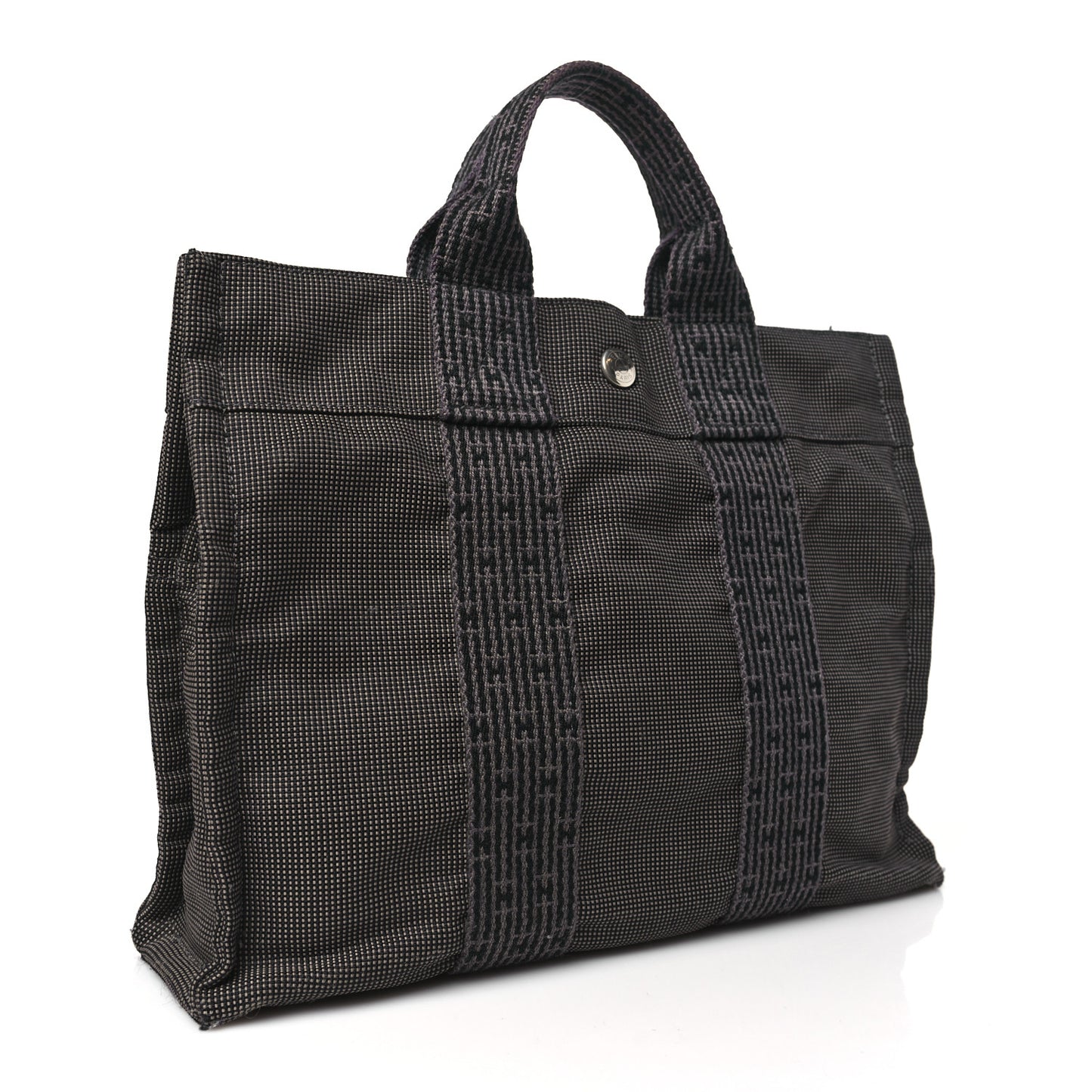 Canvas Herline PM Tote Grey