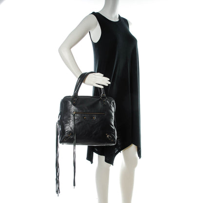 Balenciaga Chevre Classic Hardware Mini Bowling Black 2 of 7