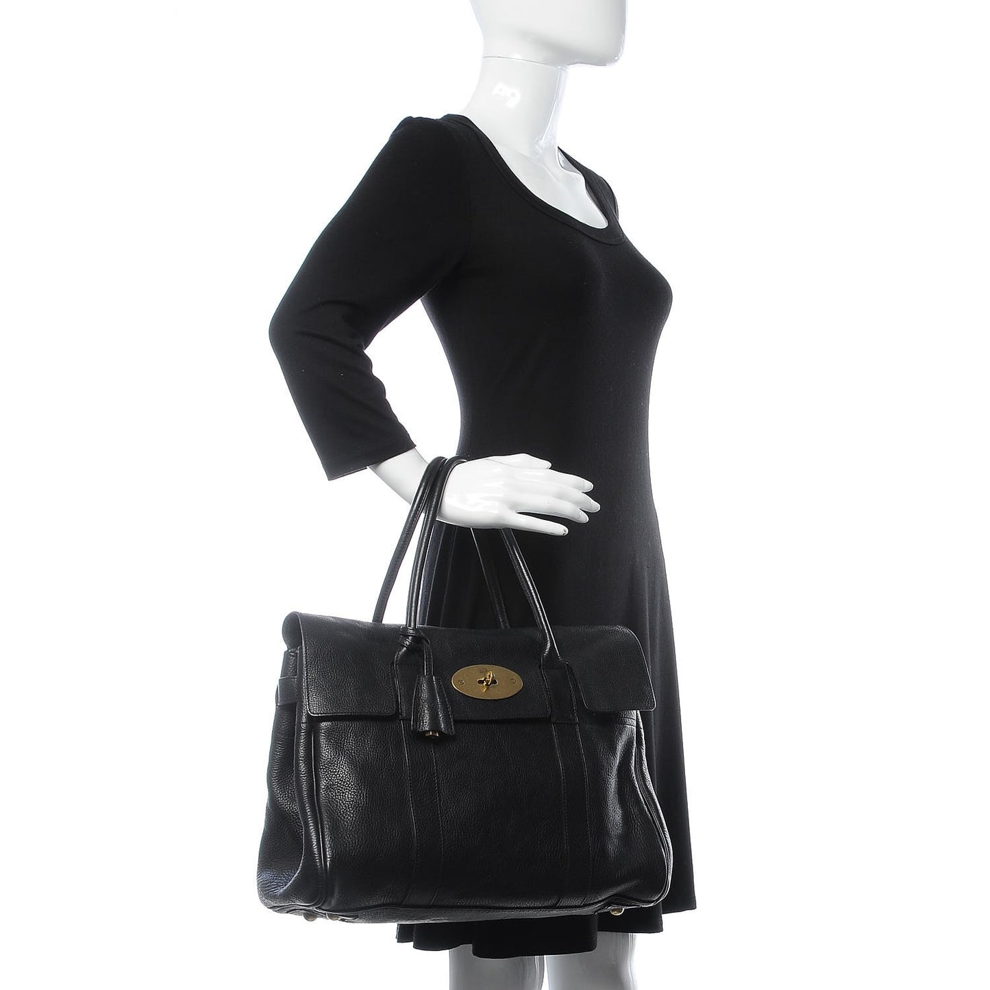 Natural Leather Bayswater Black