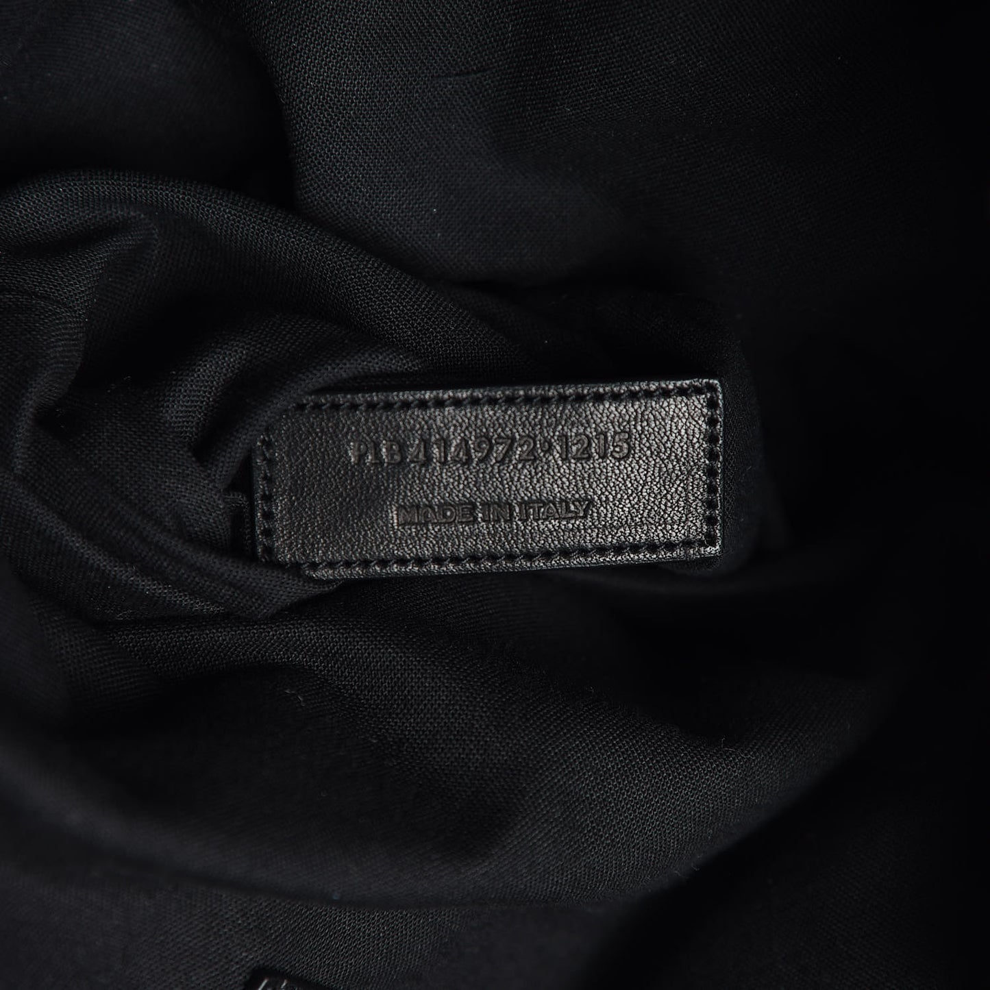 Calfskin Delave Backpack Black