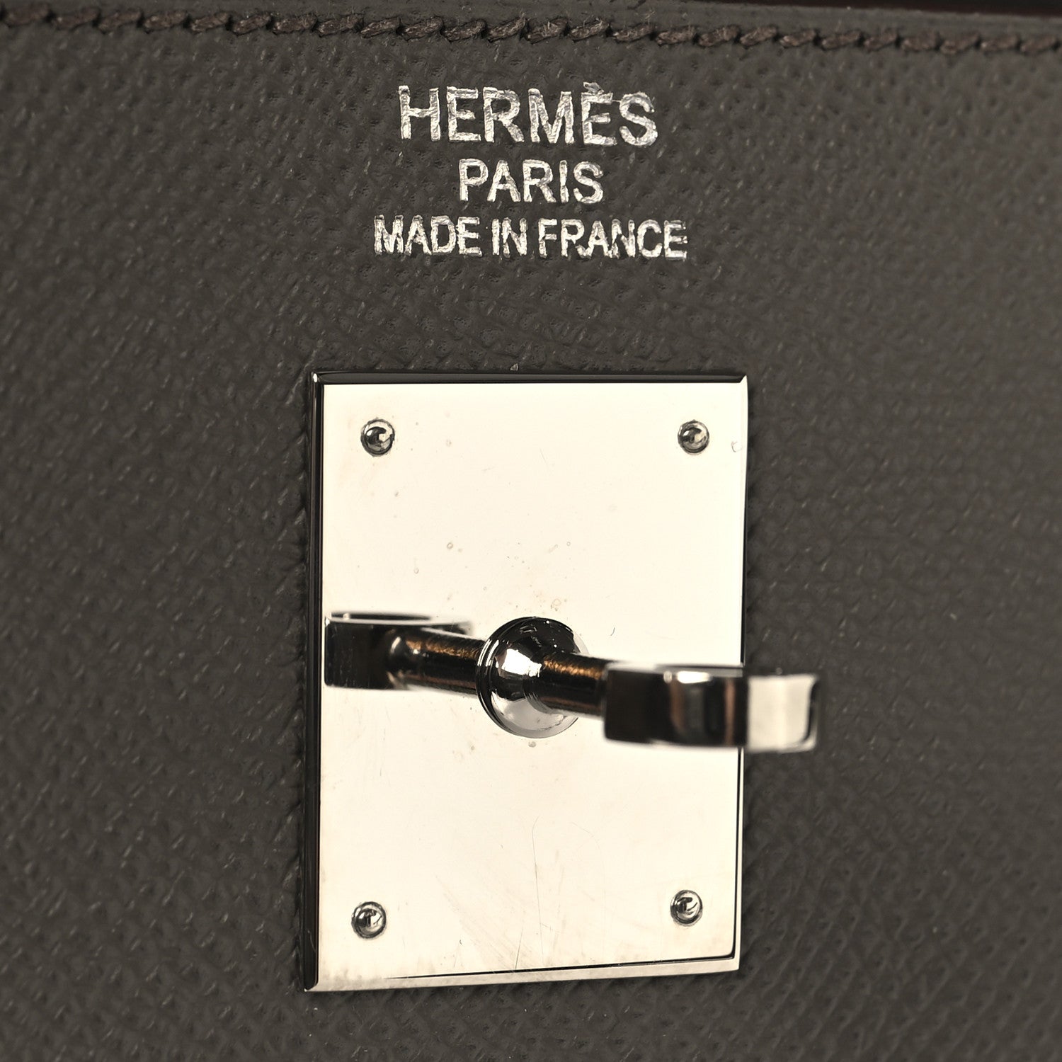 Hermes Epsom Kelly Sellier 35 Etain 6 of 16