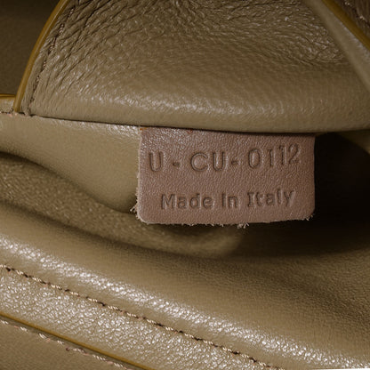 Celine Calfskin Suede Medium Tri-Color Trapeze Olive 8 of 9