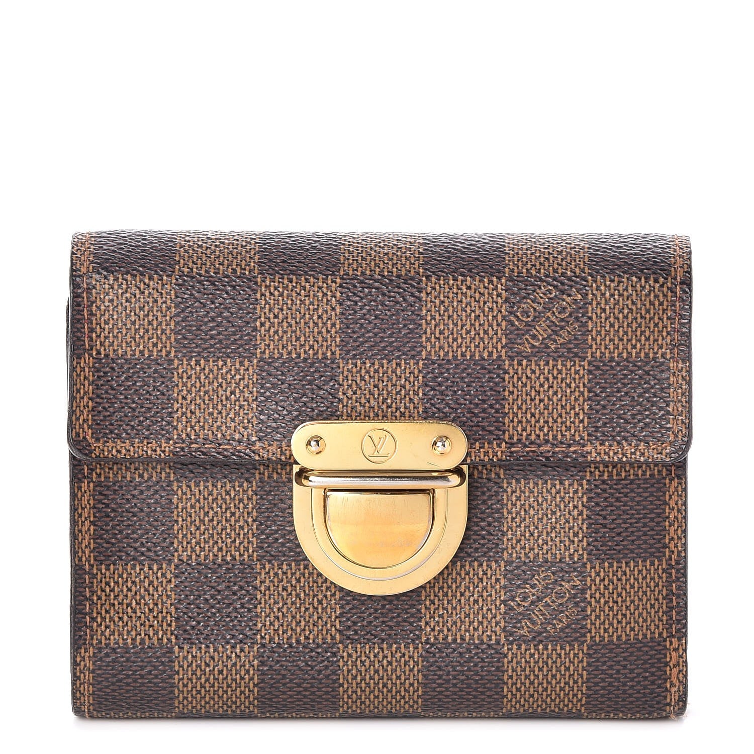 Louis Vuitton Damier Ebene Koala Compact Wallet 1 of 8