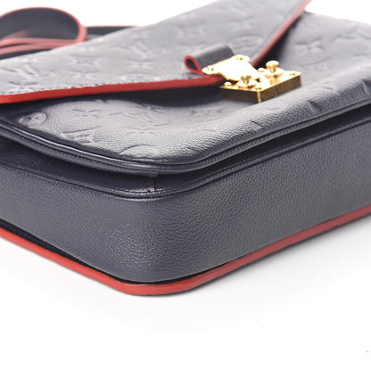 Louis Vuitton Empreinte Pochette Metis Marine Rouge 8 of 9