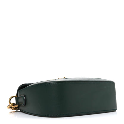 Gucci Monogram Calfskin Medium Lady Web Shoulder Bag Beige Green 4 of 10