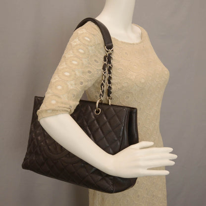 Chanel Caviar Grand Shopping Tote GST Black 2 of 9