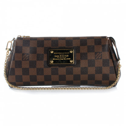 Louis Vuitton Damier Ebene Eva Clutch 1 of 10