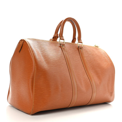 Louis Vuitton Epi Keepall 45 Cipango 2 of 10