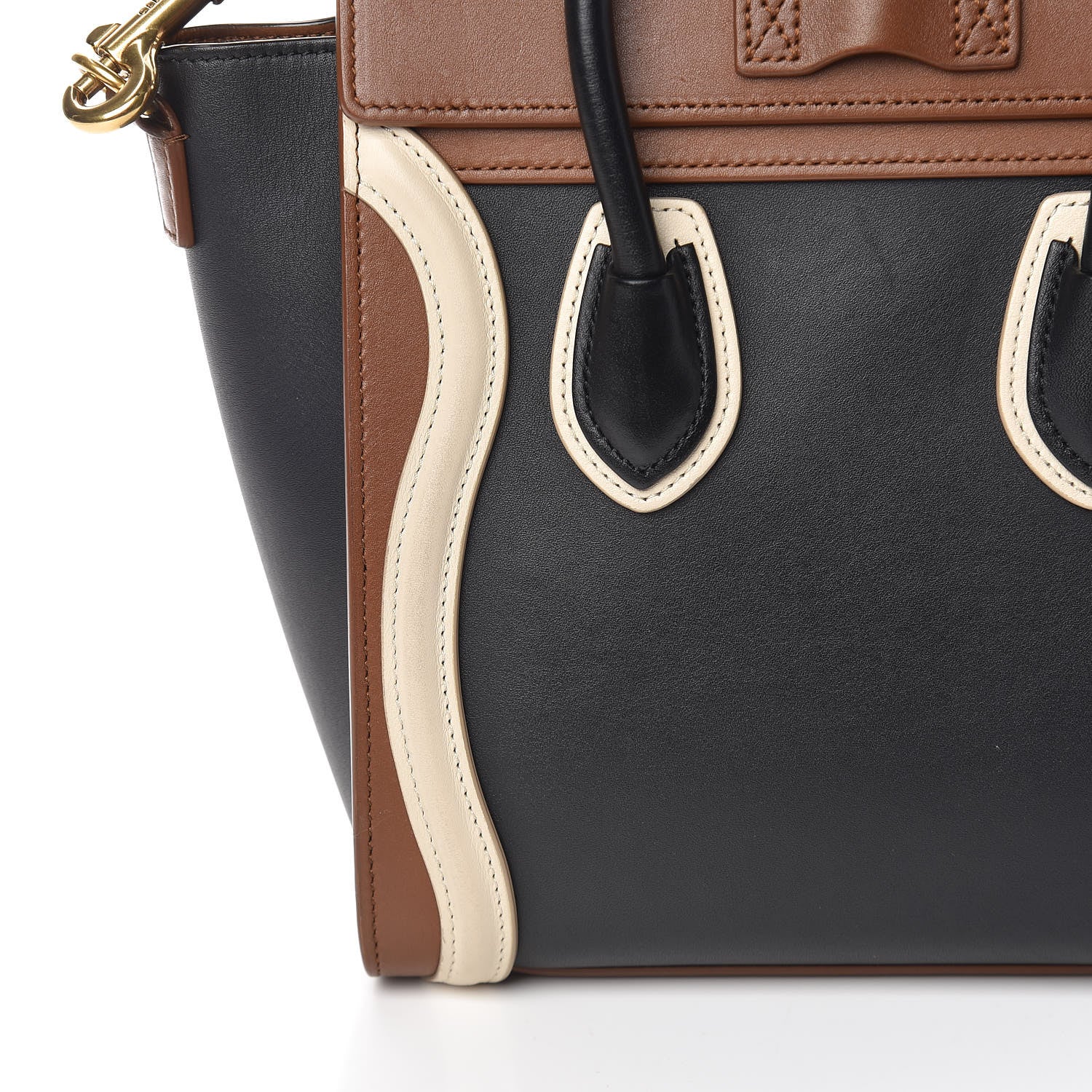 Celine Satin Calfskin Nano Tri-Color Luggage 10 of 15