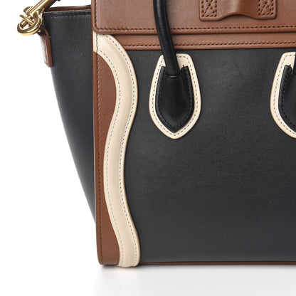 Celine Satin Calfskin Nano Tri-Color Luggage 10 of 15