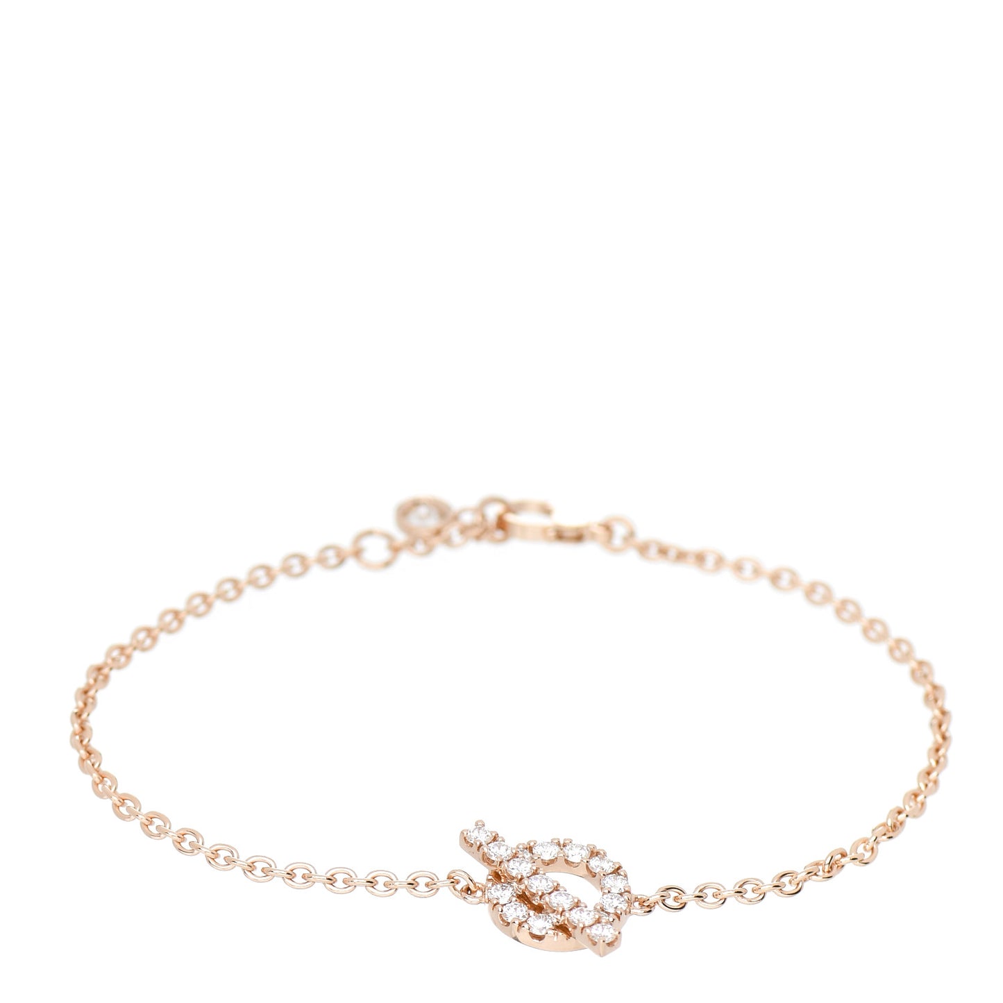 18K Rose Gold Diamond Finesse Bracelet ST