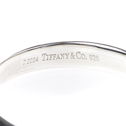 Tiffany Sterling Silver Peridot Stacking Ring 56 7.5 4 of 5
