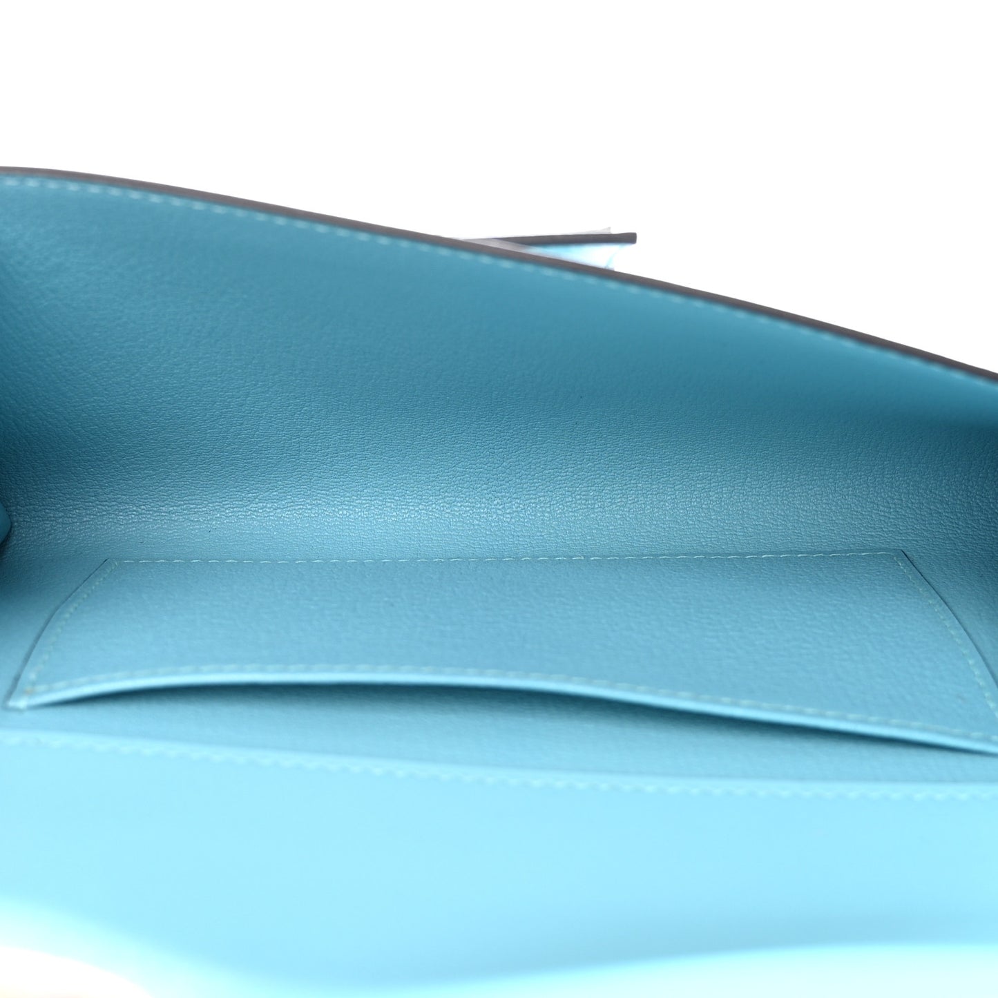 Tadelakt Medor 23 Clutch Bleu Atoll