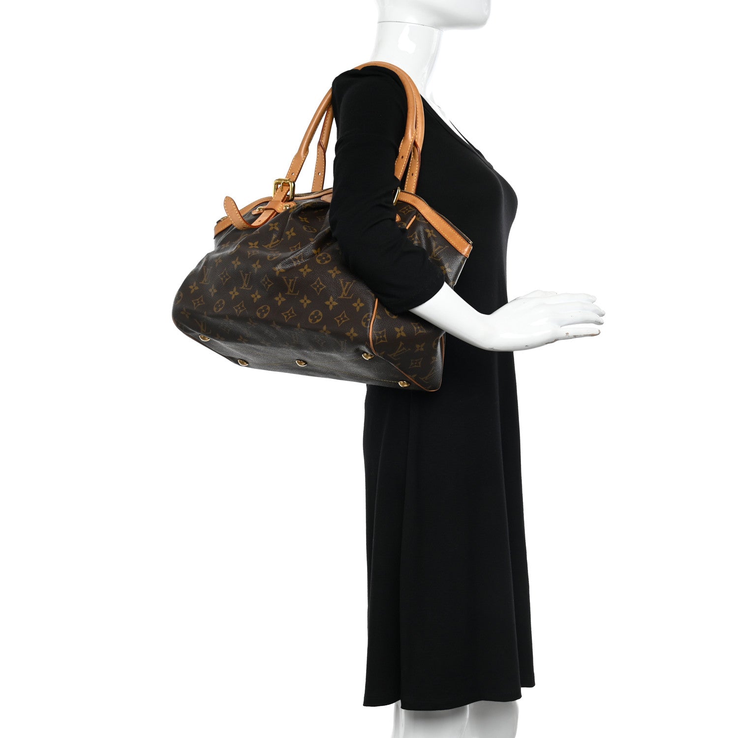 Louis Vuitton LOUIS VUITTON Monogram Tivoli GM 2 of 17