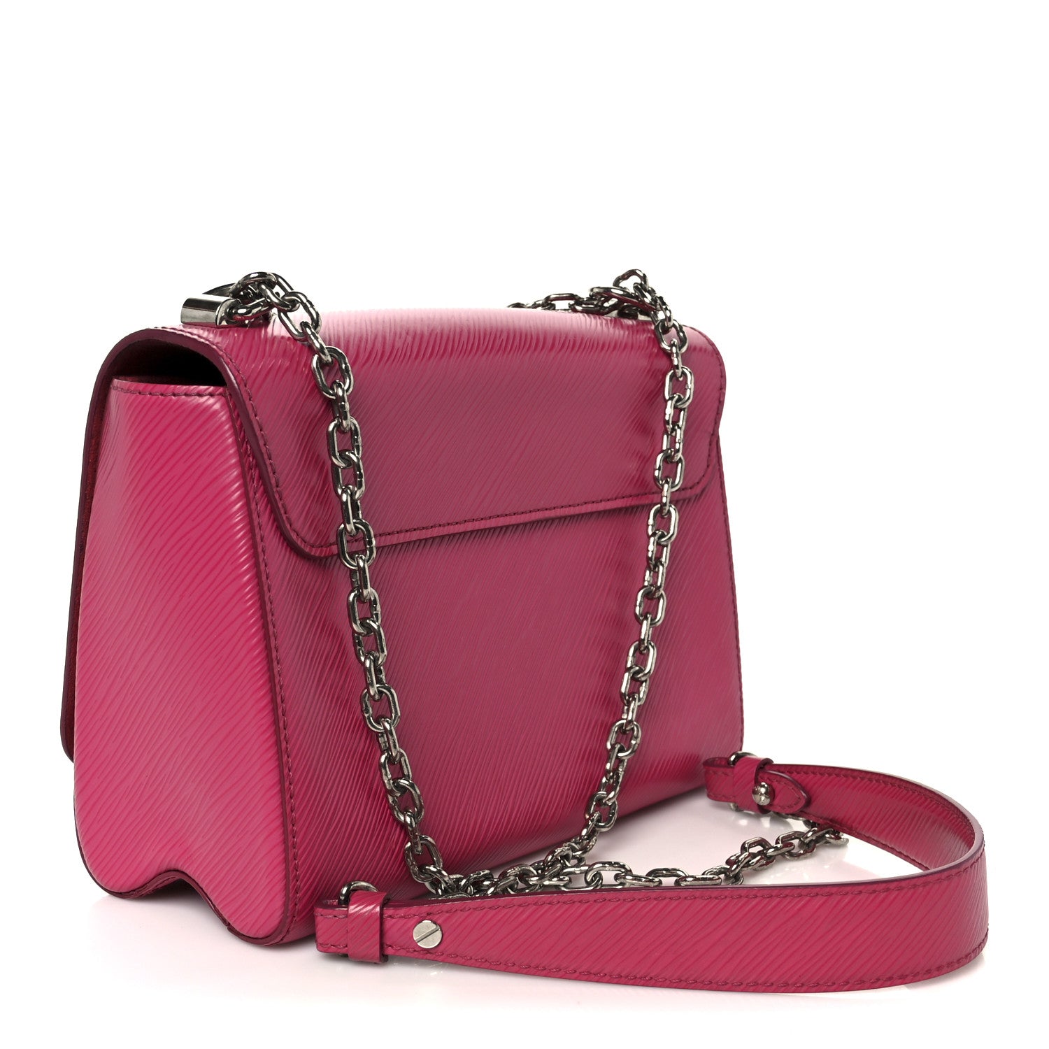 Louis Vuitton Epi Twist Shoulder Bag MM Hot Pink 4 of 11