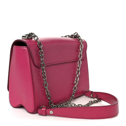 Louis Vuitton Epi Twist Shoulder Bag MM Hot Pink 4 of 11