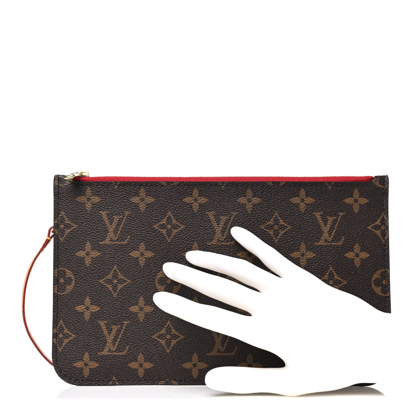Monogram Neverfull MM GM Pochette Cherry