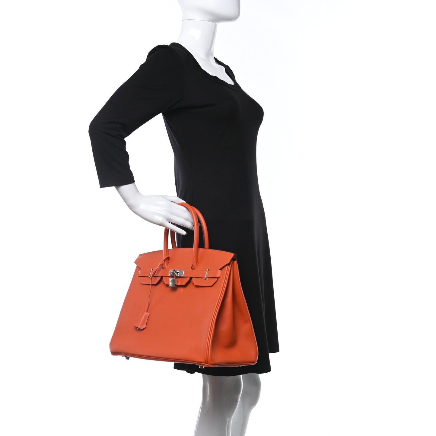 Epsom Birkin 35 Feu