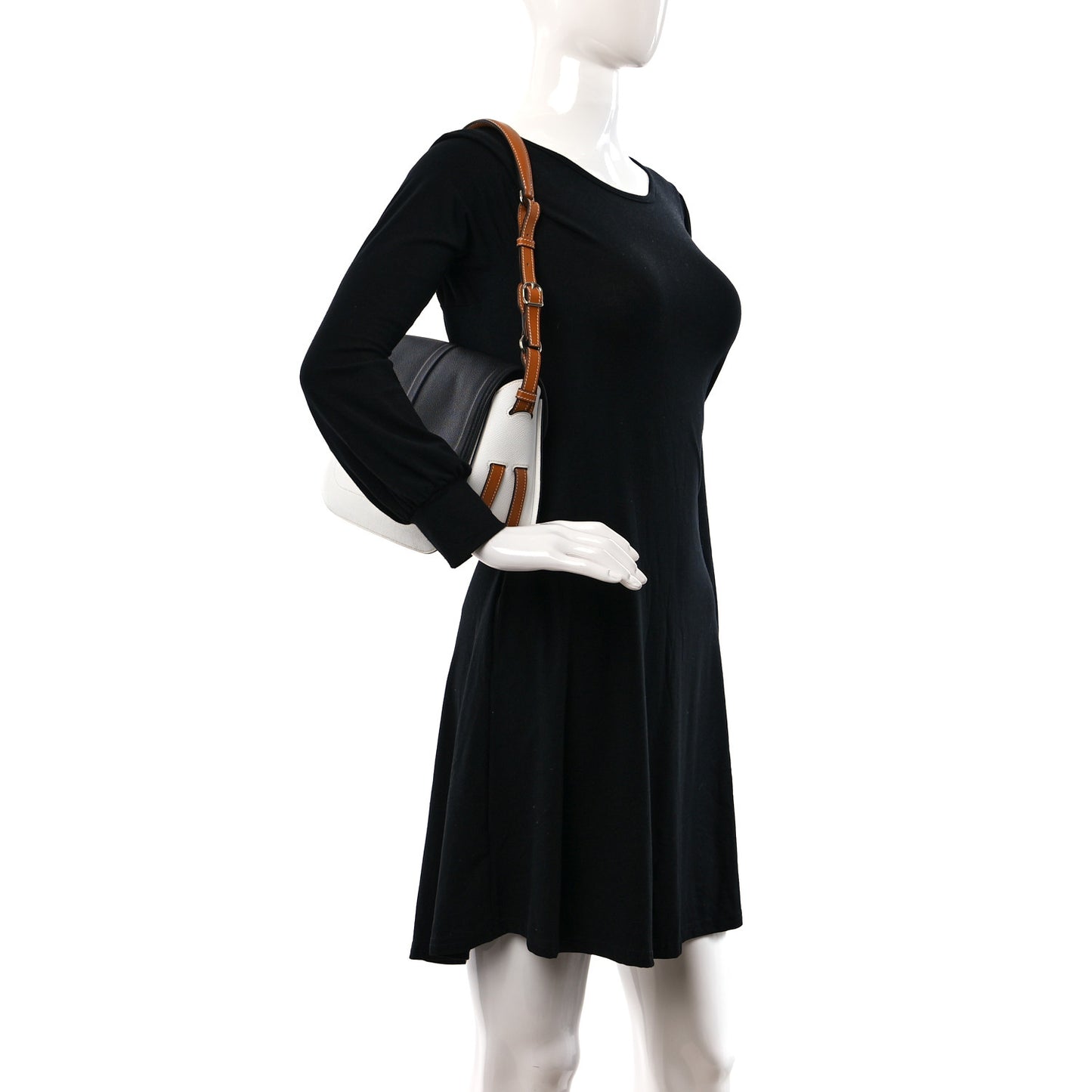 Epsom Butler Harnais White Black Natural