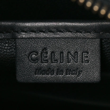Celine Drummed Calfskin Suede Nano Tri-Color Luggage Amber 5 of 12