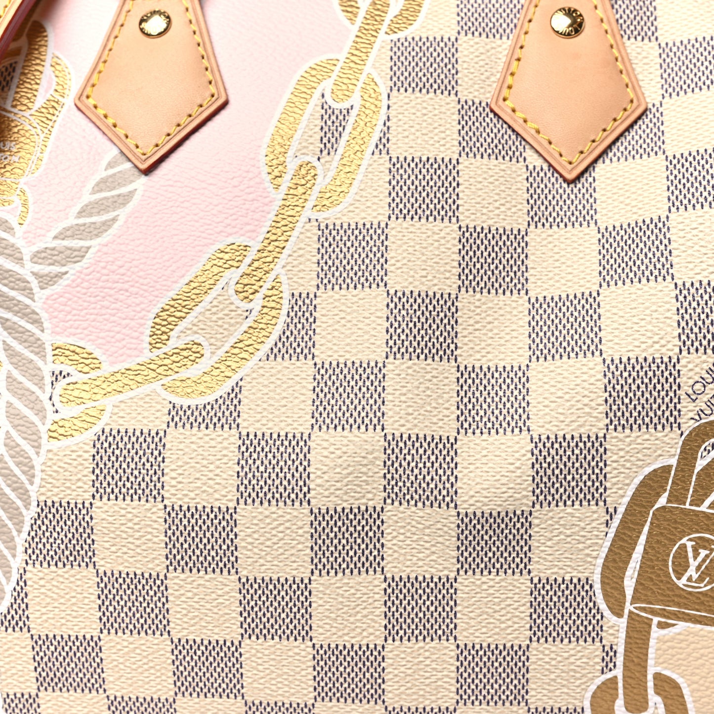 Damier Azur Nautical Speedy Bandouliere 25