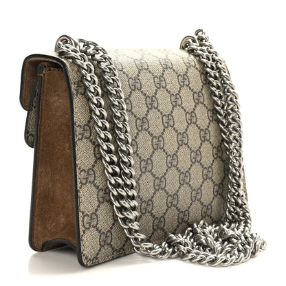 Gucci GG Supreme Monogram Mini Dionysus Shoulder Bag Taupe 3 of 9