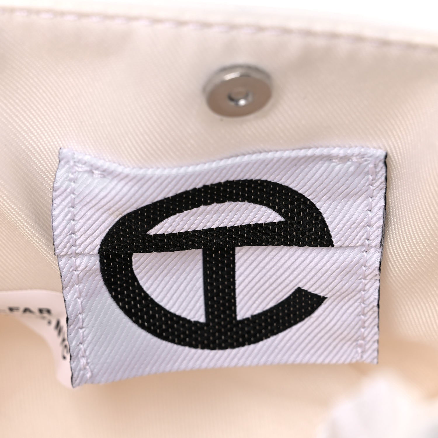 Telfar Vegan Leather Small Shopping Bag White 6 of 9