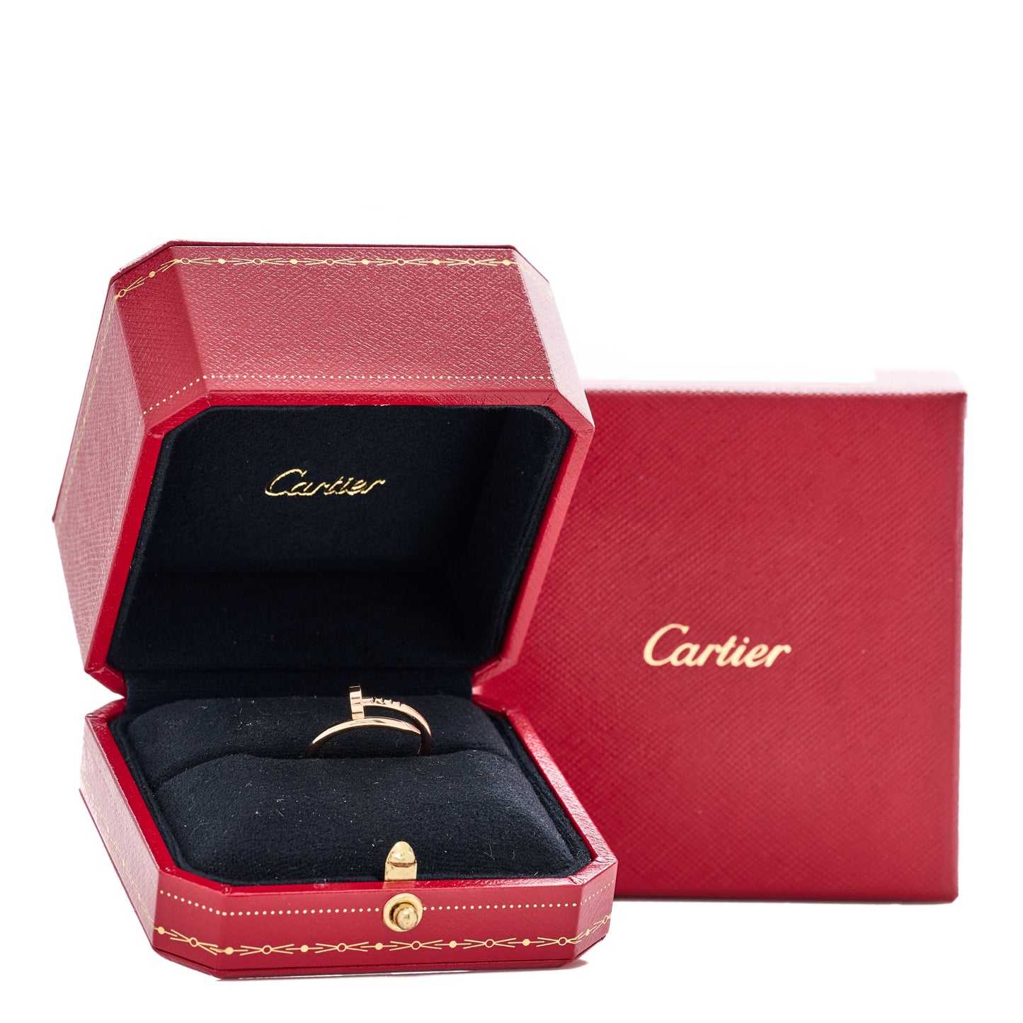 18K Pink Gold Small Juste Un Clou Ring 52 6