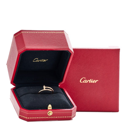Cartier 18K Pink Gold Small Juste Un Clou Ring 52 6 5 of 5
