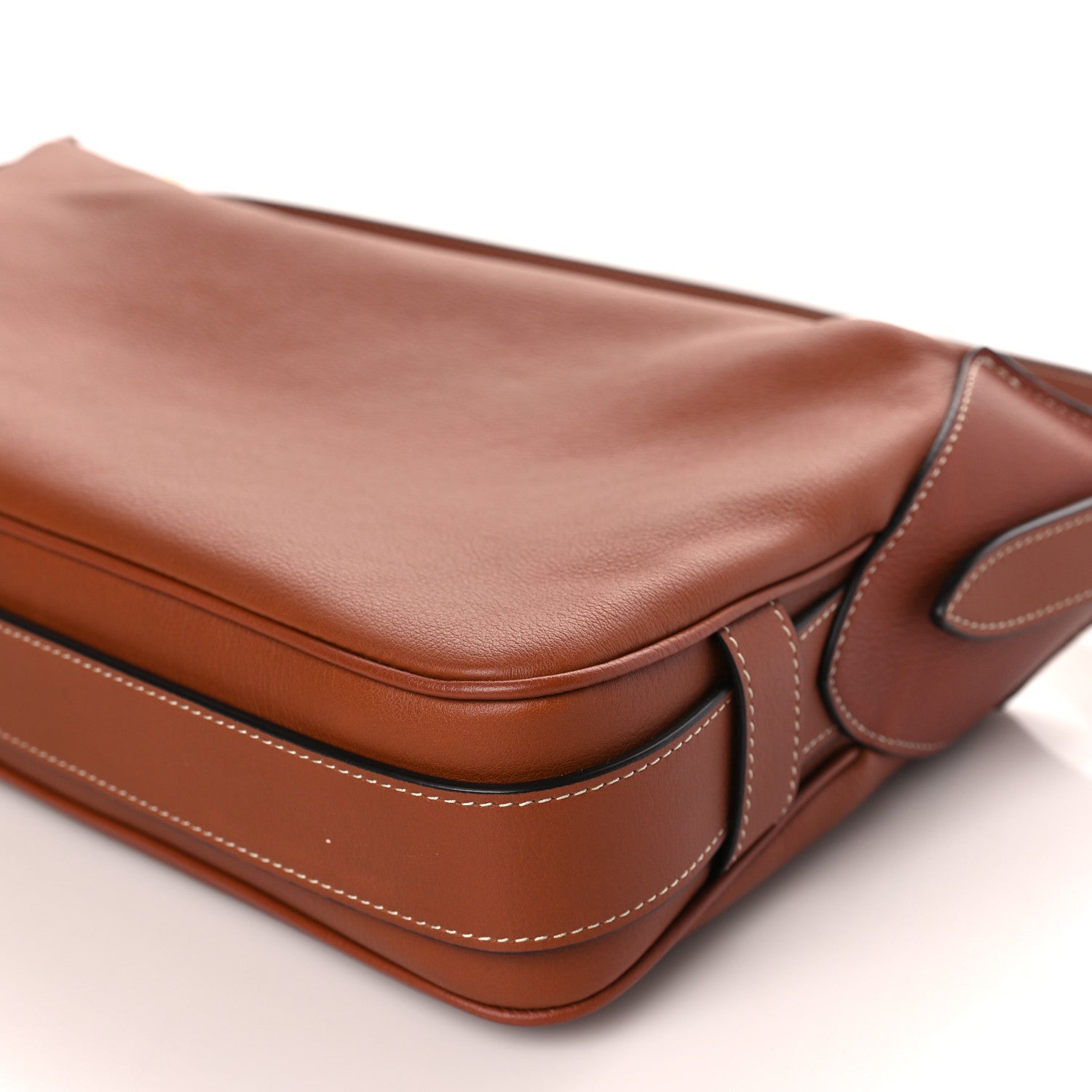 Celine Supple Calfskin Medium Romy Shoulder Bag Tan 9 of 11