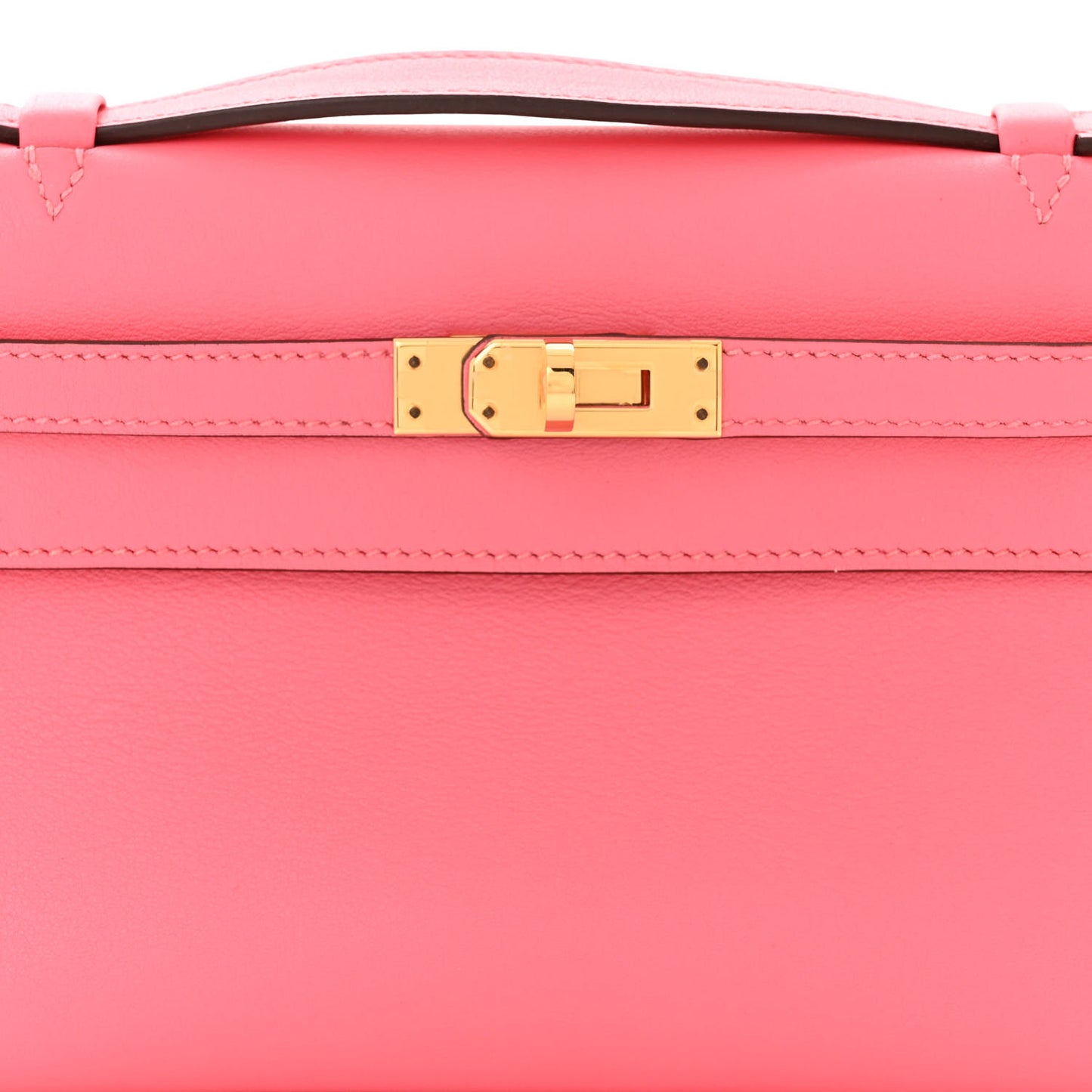 Swift Kelly Pochette Clutch Rose Azalee