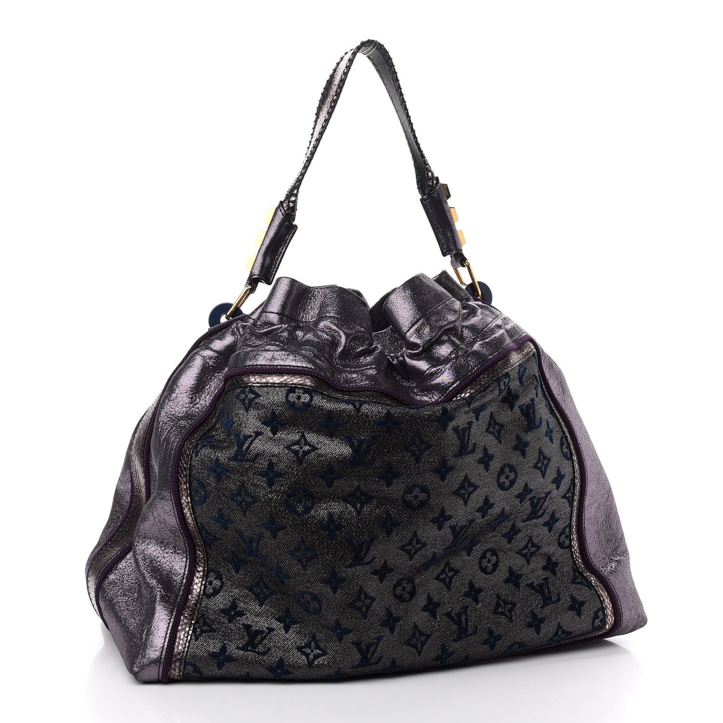 Monogram Lurex Bluebird