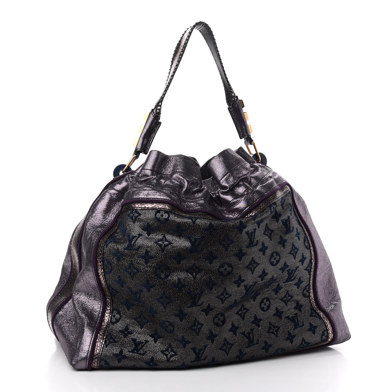 Louis Vuitton Monogram Lurex Bluebird 3 of 9