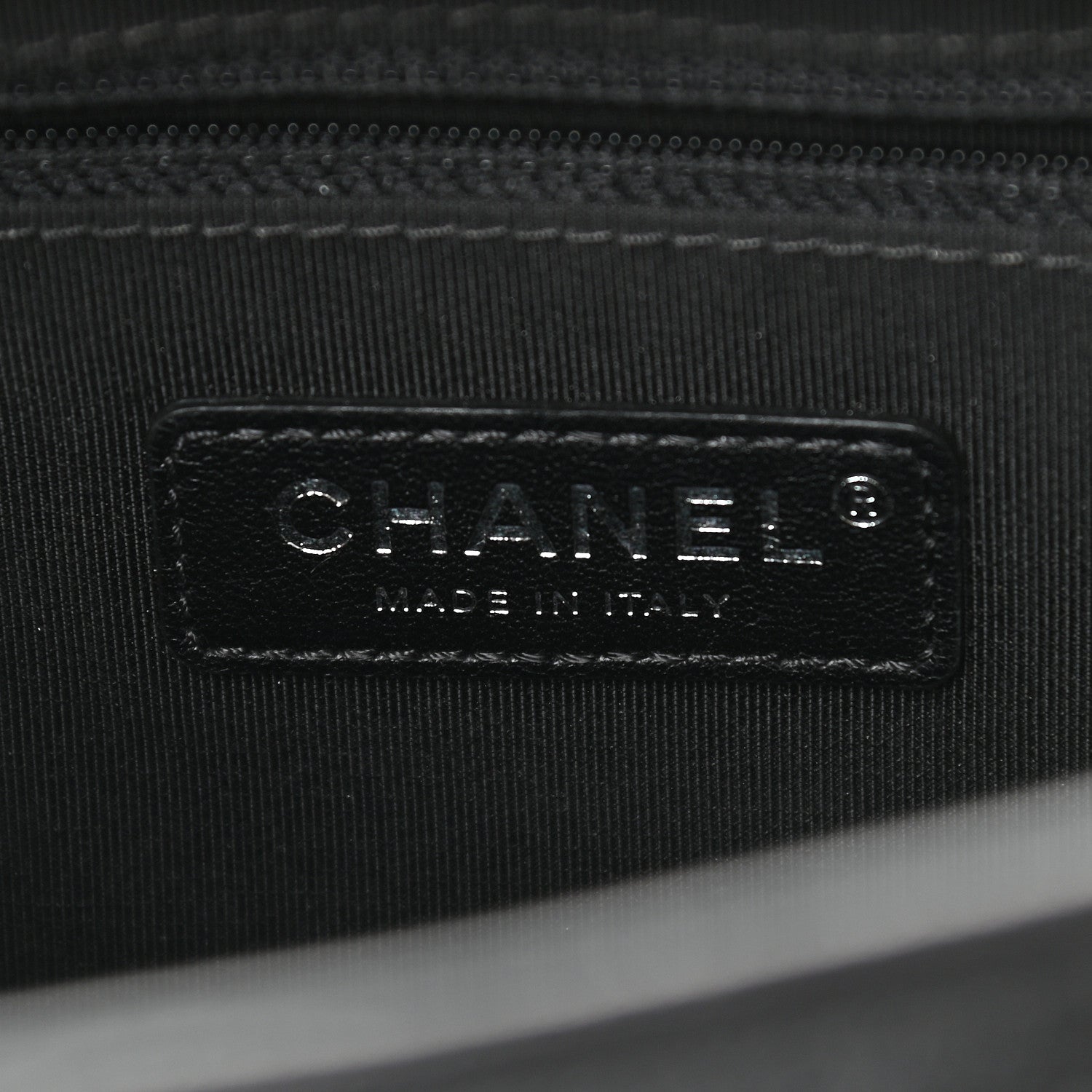Chanel Patent Goatskin Quilted Medium Gabrielle Hobo Black 6 of 10