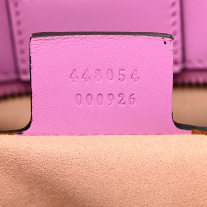 Gucci Calfskin Matelasse Small GG Marmont Tote Candy Mousse 7 of 12