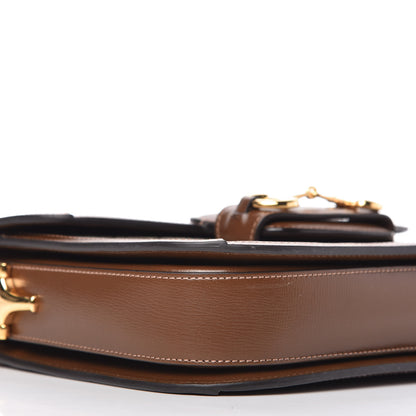 Gucci GG Supreme Monogram Horsebit 1955 Shoulder Bag Beige Brown Sugar 6 of 10