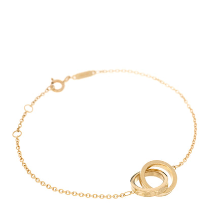 Tiffany 18K Yellow Gold 1837 Interlocking Circles Bracelet 1 of 3