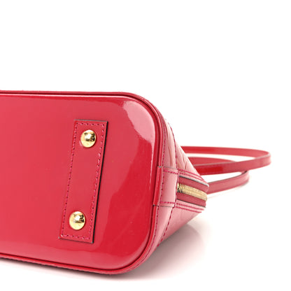 Louis Vuitton Vernis Alma BB Rose Indien 9 of 11