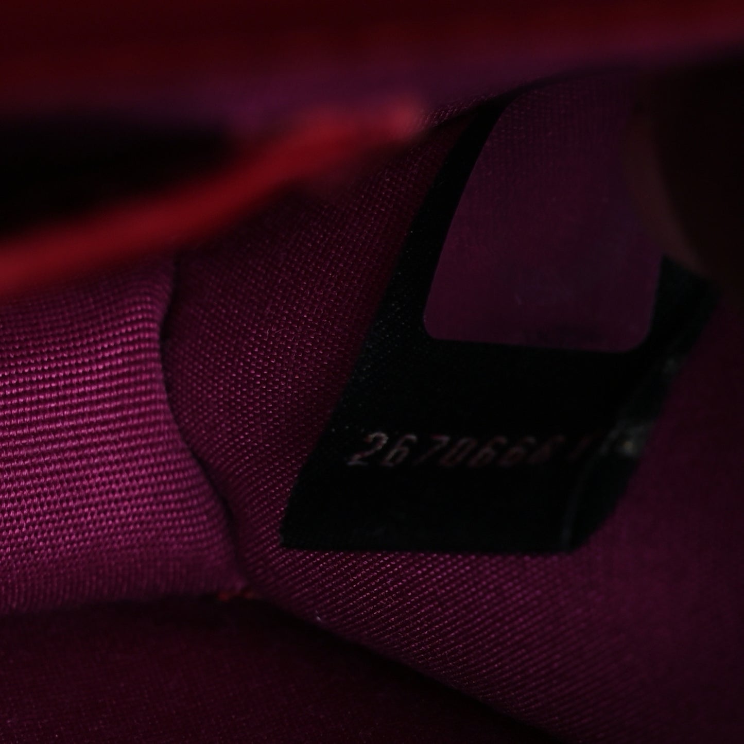 Calfskin Serpenti Forever Top Handle Red