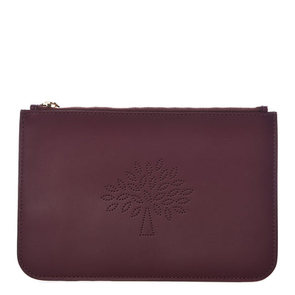 Mulberry Nappa Small Blossom Pouch Oxblood 1 of 6